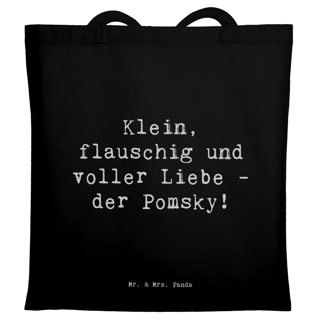 Tragetasche Spruch Flauschiger Pomsky Beuteltasche, Beutel, Einkaufstasche, Jutebeutel, Stoffbeutel, Tasche, Shopper, Umhängetasche, Strandtasche, Schultertasche, Stofftasche, Tragetasche, Badetasche, Jutetasche, Einkaufstüte, Laptoptasche, Hund, Hunderasse, Rassehund, Hundebesitzer, Geschenk, Tierfreund, Schenken, Welpe