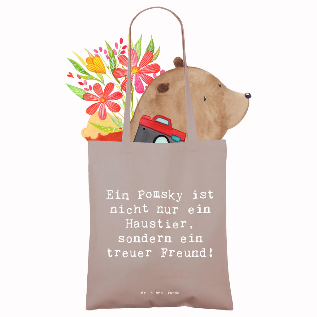 Tragetasche Spruch Pomsky Freund Beuteltasche, Beutel, Einkaufstasche, Jutebeutel, Stoffbeutel, Tasche, Shopper, Umhängetasche, Strandtasche, Schultertasche, Stofftasche, Tragetasche, Badetasche, Jutetasche, Einkaufstüte, Laptoptasche, Hund, Hunderasse, Rassehund, Hundebesitzer, Geschenk, Tierfreund, Schenken, Welpe