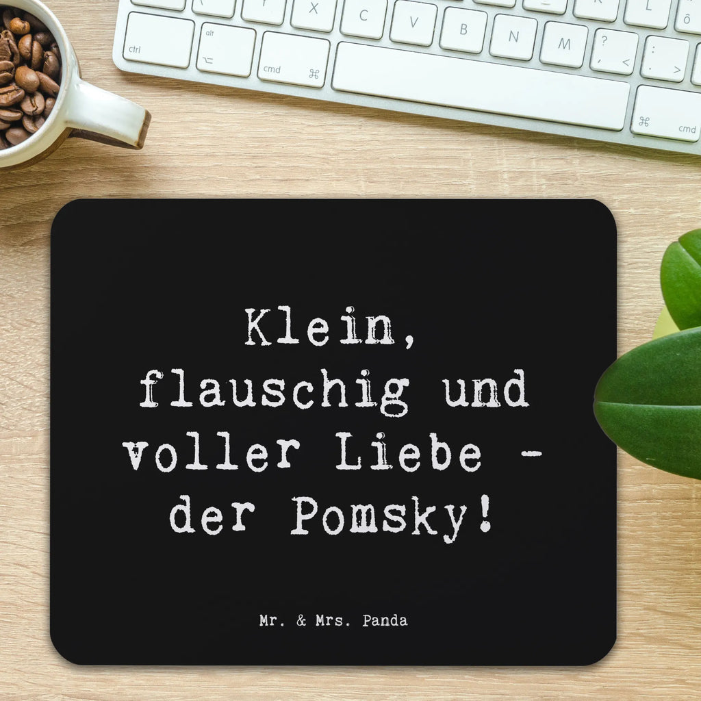 Mauspad Spruch Flauschiger Pomsky Mousepad, Computer zubehör, Büroausstattung, PC Zubehör, Arbeitszimmer, Mauspad, Einzigartiges Mauspad, Designer Mauspad, Mausunterlage, Mauspad Büro, Hund, Hunderasse, Rassehund, Hundebesitzer, Geschenk, Tierfreund, Schenken, Welpe