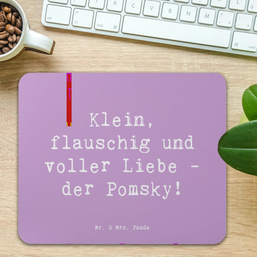 Mauspad Spruch Flauschiger Pomsky Mousepad, Computer zubehör, Büroausstattung, PC Zubehör, Arbeitszimmer, Mauspad, Einzigartiges Mauspad, Designer Mauspad, Mausunterlage, Mauspad Büro, Hund, Hunderasse, Rassehund, Hundebesitzer, Geschenk, Tierfreund, Schenken, Welpe