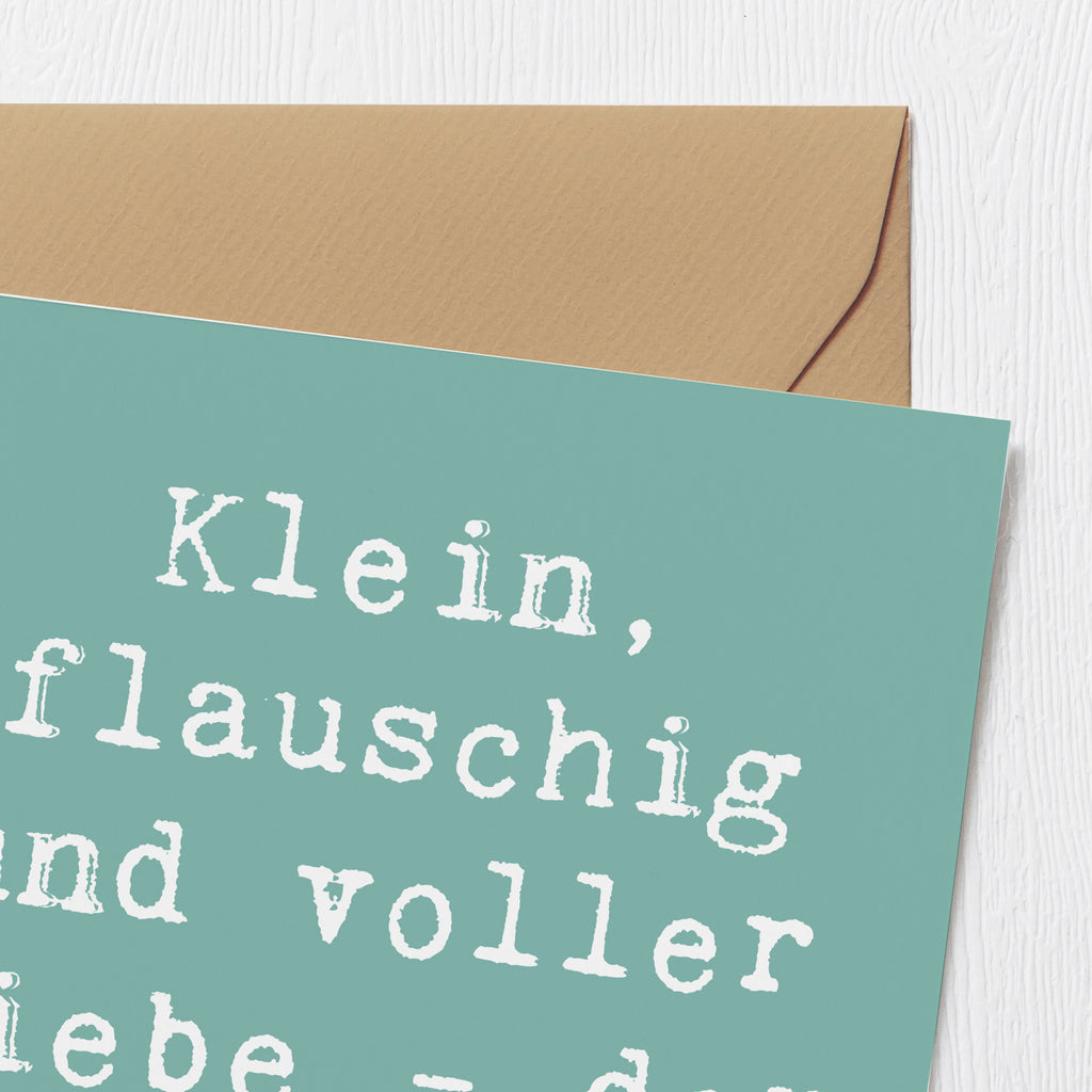 Deluxe Karte Spruch Flauschiger Pomsky Karte, Grußkarte, Klappkarte, Einladungskarte, Glückwunschkarte, Hochzeitskarte, Geburtstagskarte, Hochwertige Grußkarte, Hochwertige Klappkarte, Hund, Hunderasse, Rassehund, Hundebesitzer, Geschenk, Tierfreund, Schenken, Welpe