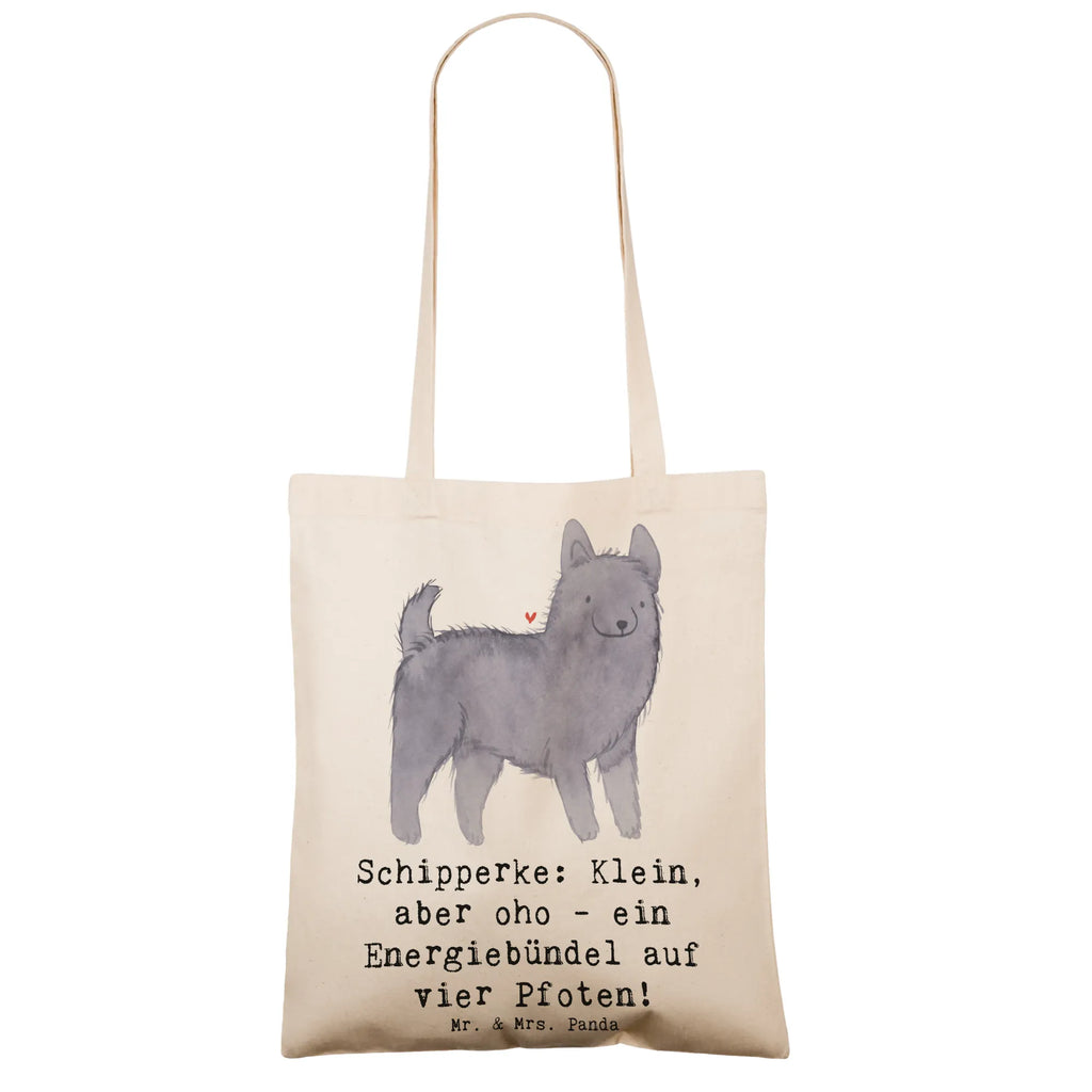 Tragetasche Schipperke Energie Beuteltasche, Beutel, Einkaufstasche, Jutebeutel, Stoffbeutel, Tasche, Shopper, Umhängetasche, Strandtasche, Schultertasche, Stofftasche, Tragetasche, Badetasche, Jutetasche, Einkaufstüte, Laptoptasche, Hund, Hunderasse, Rassehund, Hundebesitzer, Geschenk, Tierfreund, Schenken, Welpe