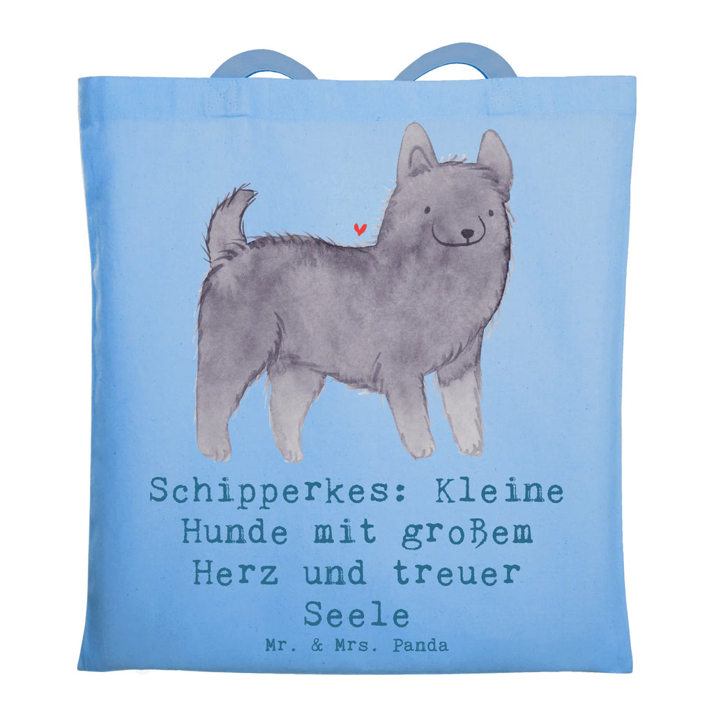 Tragetasche Schipperkes Herz Beuteltasche, Beutel, Einkaufstasche, Jutebeutel, Stoffbeutel, Tasche, Shopper, Umhängetasche, Strandtasche, Schultertasche, Stofftasche, Tragetasche, Badetasche, Jutetasche, Einkaufstüte, Laptoptasche, Hund, Hunderasse, Rassehund, Hundebesitzer, Geschenk, Tierfreund, Schenken, Welpe