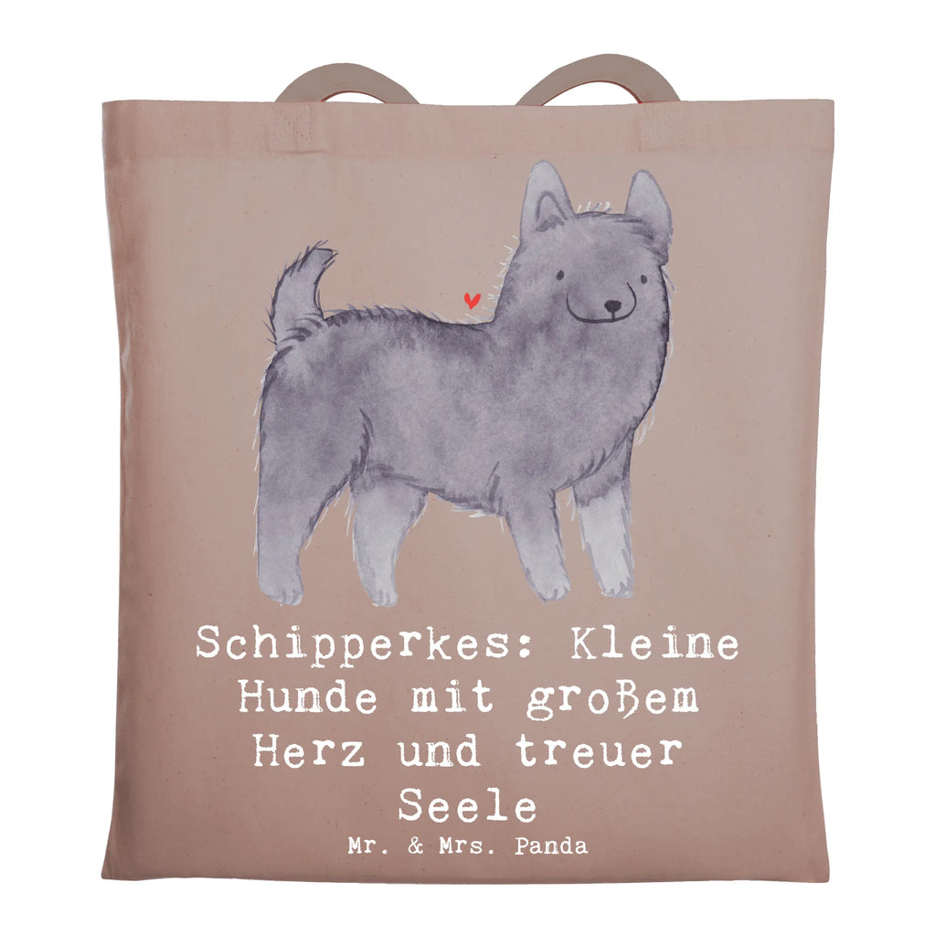 Tragetasche Schipperkes Herz Beuteltasche, Beutel, Einkaufstasche, Jutebeutel, Stoffbeutel, Tasche, Shopper, Umhängetasche, Strandtasche, Schultertasche, Stofftasche, Tragetasche, Badetasche, Jutetasche, Einkaufstüte, Laptoptasche, Hund, Hunderasse, Rassehund, Hundebesitzer, Geschenk, Tierfreund, Schenken, Welpe