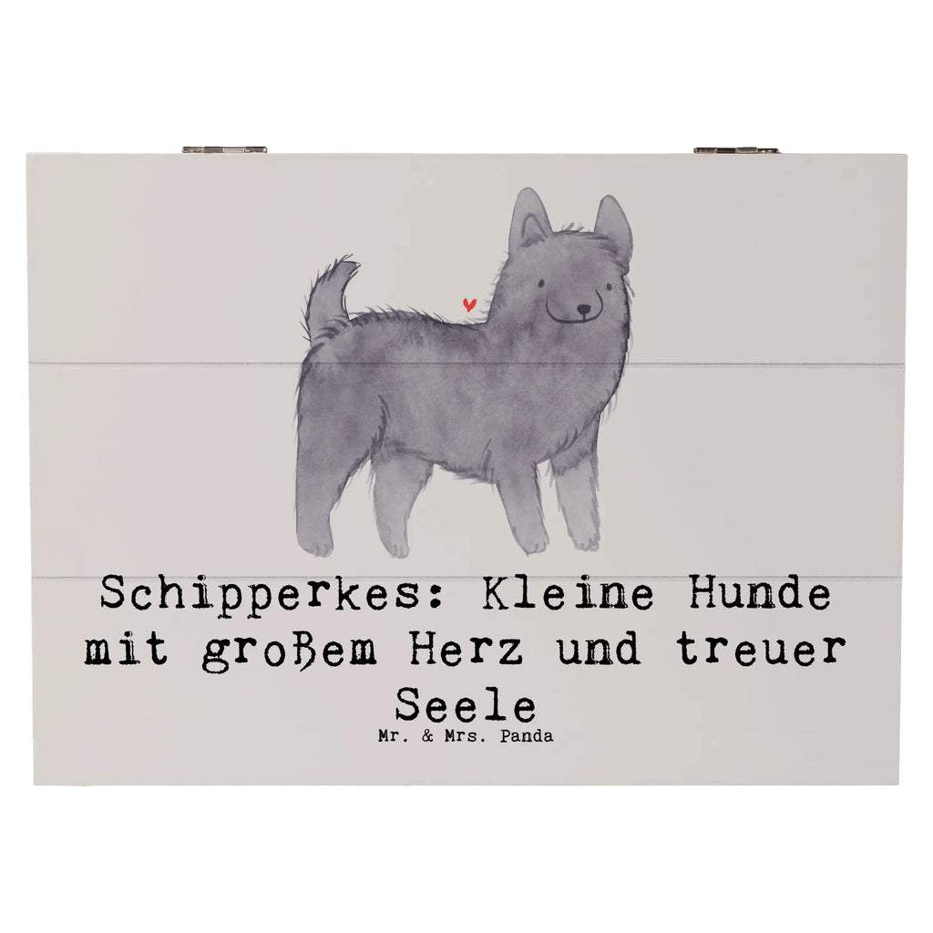 Holzkiste Schipperkes Herz Holzkiste, Kiste, Schatzkiste, Truhe, Schatulle, XXL, Erinnerungsbox, Erinnerungskiste, Dekokiste, Aufbewahrungsbox, Geschenkbox, Geschenkdose, Hund, Hunderasse, Rassehund, Hundebesitzer, Geschenk, Tierfreund, Schenken, Welpe