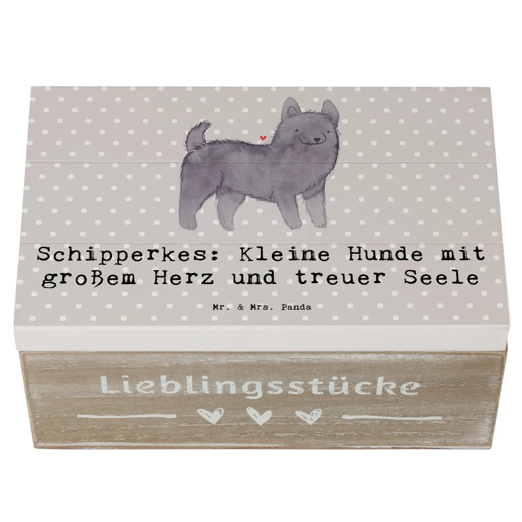 Holzkiste Schipperkes Herz Holzkiste, Kiste, Schatzkiste, Truhe, Schatulle, XXL, Erinnerungsbox, Erinnerungskiste, Dekokiste, Aufbewahrungsbox, Geschenkbox, Geschenkdose, Hund, Hunderasse, Rassehund, Hundebesitzer, Geschenk, Tierfreund, Schenken, Welpe