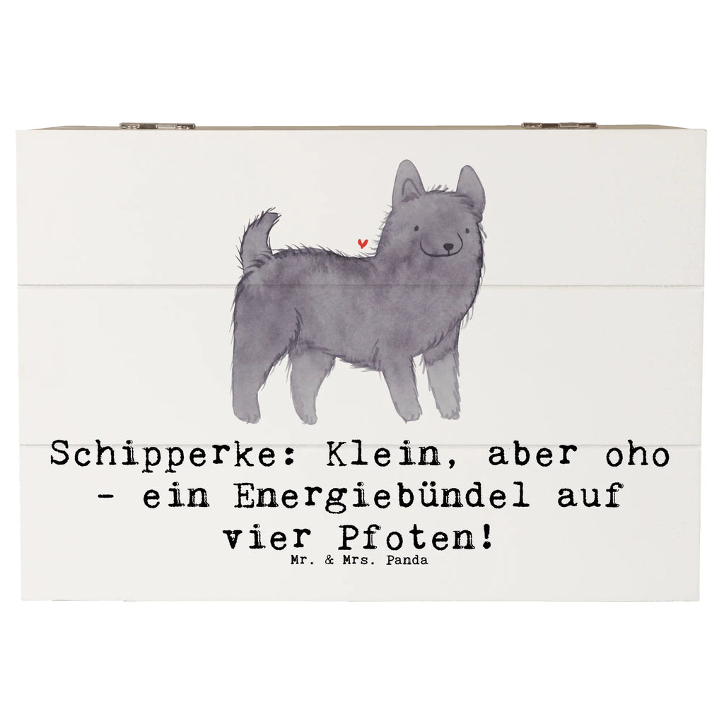 Holzkiste Schipperke Energie Holzkiste, Kiste, Schatzkiste, Truhe, Schatulle, XXL, Erinnerungsbox, Erinnerungskiste, Dekokiste, Aufbewahrungsbox, Geschenkbox, Geschenkdose, Hund, Hunderasse, Rassehund, Hundebesitzer, Geschenk, Tierfreund, Schenken, Welpe