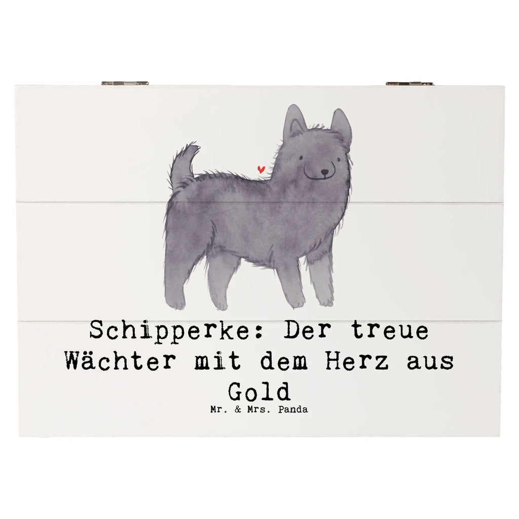 Holzkiste Schipperke Wächterherz Holzkiste, Kiste, Schatzkiste, Truhe, Schatulle, XXL, Erinnerungsbox, Erinnerungskiste, Dekokiste, Aufbewahrungsbox, Geschenkbox, Geschenkdose, Hund, Hunderasse, Rassehund, Hundebesitzer, Geschenk, Tierfreund, Schenken, Welpe