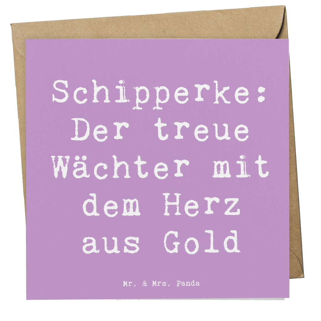 Deluxe Karte Spruch Schipperke Wächterherz Karte, Grußkarte, Klappkarte, Einladungskarte, Glückwunschkarte, Hochzeitskarte, Geburtstagskarte, Hochwertige Grußkarte, Hochwertige Klappkarte, Hund, Hunderasse, Rassehund, Hundebesitzer, Geschenk, Tierfreund, Schenken, Welpe