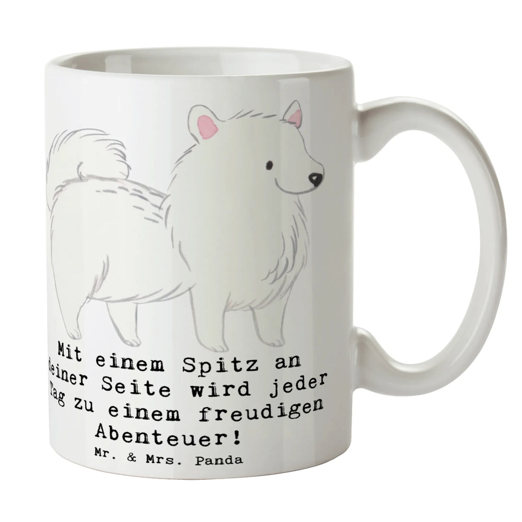 Tasse Freudiger Spitz Tasse, Kaffeetasse, Teetasse, Becher, Kaffeebecher, Teebecher, Keramiktasse, Porzellantasse, Büro Tasse, Geschenk Tasse, Tasse Sprüche, Tasse Motive, Kaffeetassen, Tasse bedrucken, Designer Tasse, Cappuccino Tassen, Schöne Teetassen, Hund, Hunderasse, Rassehund, Hundebesitzer, Geschenk, Tierfreund, Schenken, Welpe