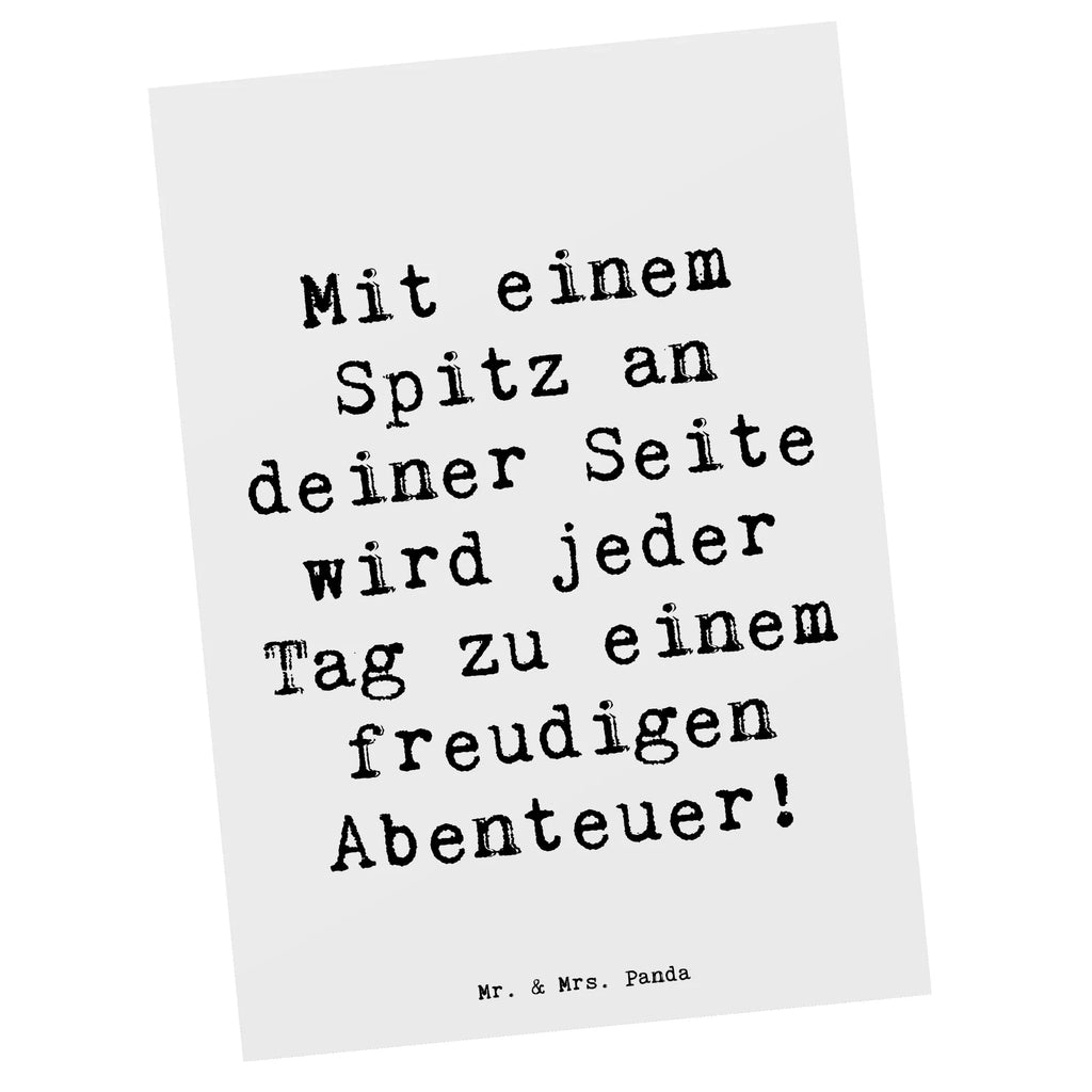 Postkarte Spruch Freudiger Spitz Postkarte, Karte, Geschenkkarte, Grußkarte, Einladung, Ansichtskarte, Geburtstagskarte, Einladungskarte, Dankeskarte, Ansichtskarten, Einladung Geburtstag, Einladungskarten Geburtstag, Hund, Hunderasse, Rassehund, Hundebesitzer, Geschenk, Tierfreund, Schenken, Welpe