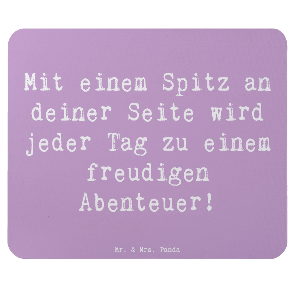 Mauspad Spruch Freudiger Spitz Mousepad, Computer zubehör, Büroausstattung, PC Zubehör, Arbeitszimmer, Mauspad, Einzigartiges Mauspad, Designer Mauspad, Mausunterlage, Mauspad Büro, Hund, Hunderasse, Rassehund, Hundebesitzer, Geschenk, Tierfreund, Schenken, Welpe