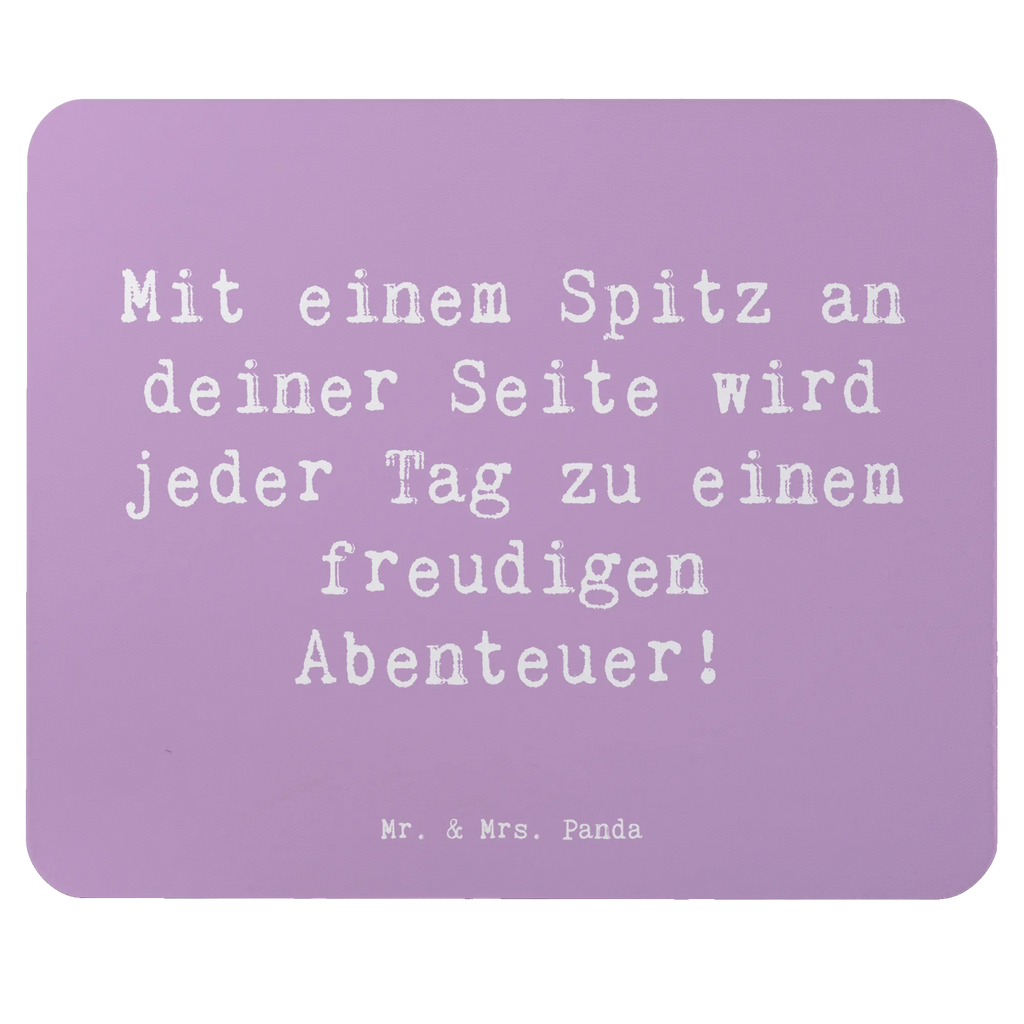 Mauspad Spruch Freudiger Spitz Mousepad, Computer zubehör, Büroausstattung, PC Zubehör, Arbeitszimmer, Mauspad, Einzigartiges Mauspad, Designer Mauspad, Mausunterlage, Mauspad Büro, Hund, Hunderasse, Rassehund, Hundebesitzer, Geschenk, Tierfreund, Schenken, Welpe