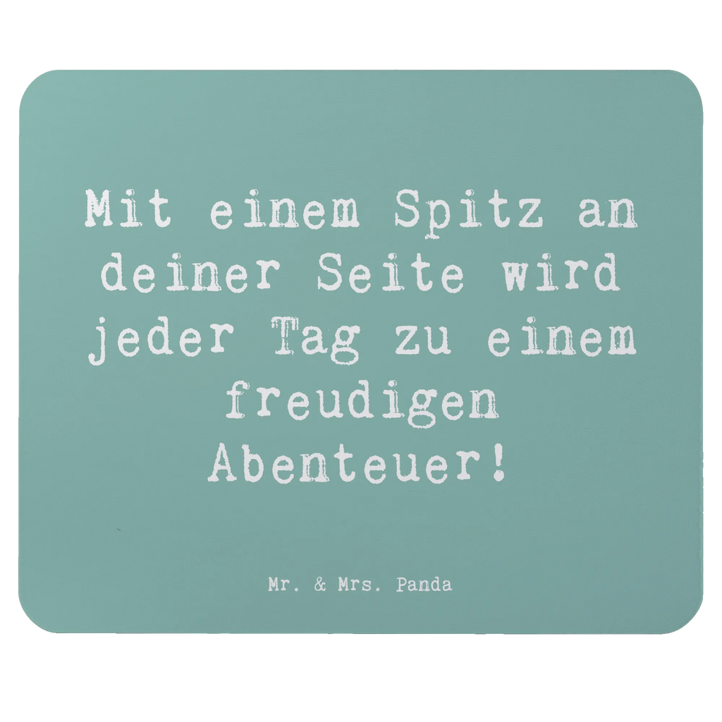 Mauspad Spruch Freudiger Spitz Mousepad, Computer zubehör, Büroausstattung, PC Zubehör, Arbeitszimmer, Mauspad, Einzigartiges Mauspad, Designer Mauspad, Mausunterlage, Mauspad Büro, Hund, Hunderasse, Rassehund, Hundebesitzer, Geschenk, Tierfreund, Schenken, Welpe