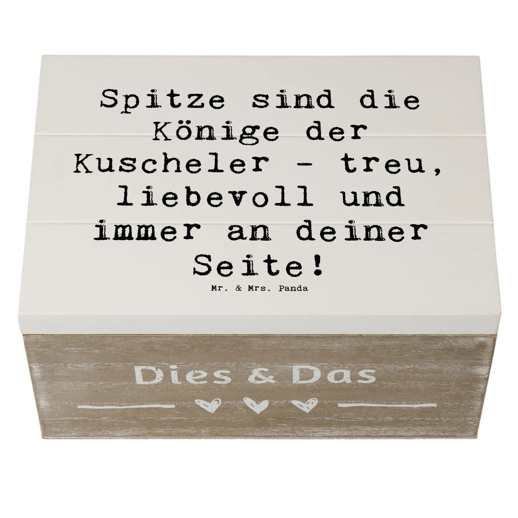 Holzkiste Spruch Spitz König Holzkiste, Kiste, Schatzkiste, Truhe, Schatulle, XXL, Erinnerungsbox, Erinnerungskiste, Dekokiste, Aufbewahrungsbox, Geschenkbox, Geschenkdose, Hund, Hunderasse, Rassehund, Hundebesitzer, Geschenk, Tierfreund, Schenken, Welpe