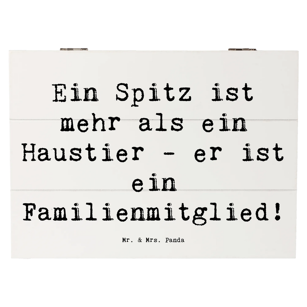 Holzkiste Spruch Spitz Familienmitglied Holzkiste, Kiste, Schatzkiste, Truhe, Schatulle, XXL, Erinnerungsbox, Erinnerungskiste, Dekokiste, Aufbewahrungsbox, Geschenkbox, Geschenkdose, Hund, Hunderasse, Rassehund, Hundebesitzer, Geschenk, Tierfreund, Schenken, Welpe