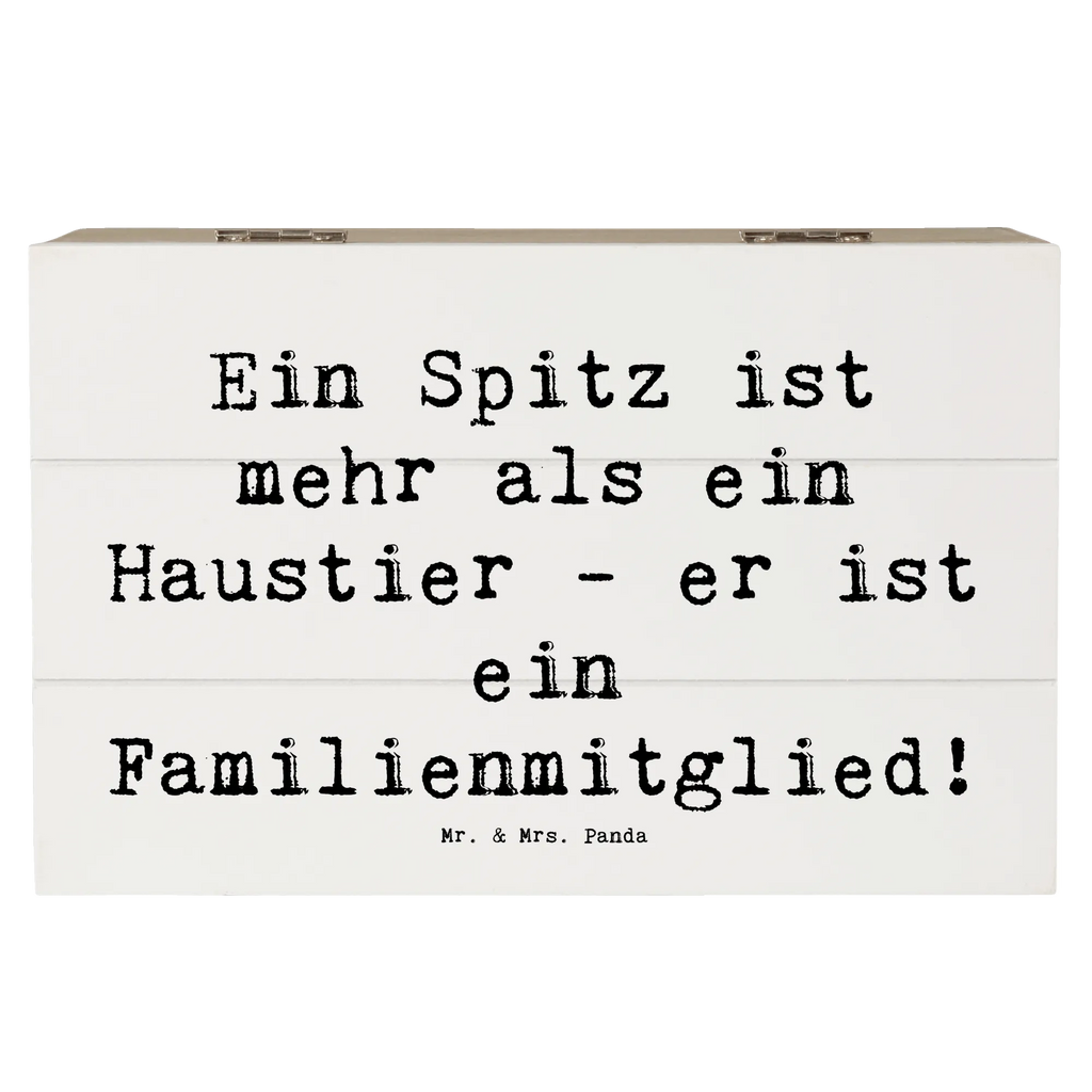 Holzkiste Spruch Spitz Familienmitglied Holzkiste, Kiste, Schatzkiste, Truhe, Schatulle, XXL, Erinnerungsbox, Erinnerungskiste, Dekokiste, Aufbewahrungsbox, Geschenkbox, Geschenkdose, Hund, Hunderasse, Rassehund, Hundebesitzer, Geschenk, Tierfreund, Schenken, Welpe