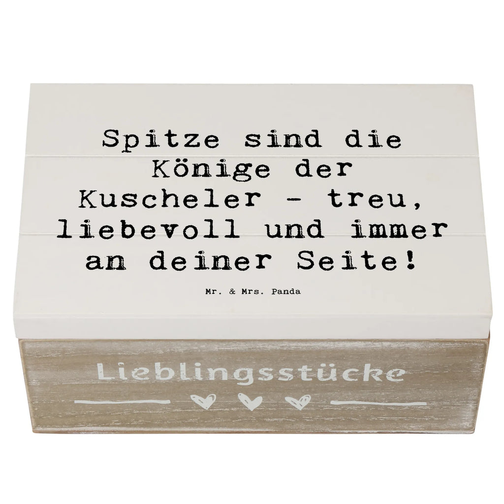 Holzkiste Spruch Spitz König Holzkiste, Kiste, Schatzkiste, Truhe, Schatulle, XXL, Erinnerungsbox, Erinnerungskiste, Dekokiste, Aufbewahrungsbox, Geschenkbox, Geschenkdose, Hund, Hunderasse, Rassehund, Hundebesitzer, Geschenk, Tierfreund, Schenken, Welpe