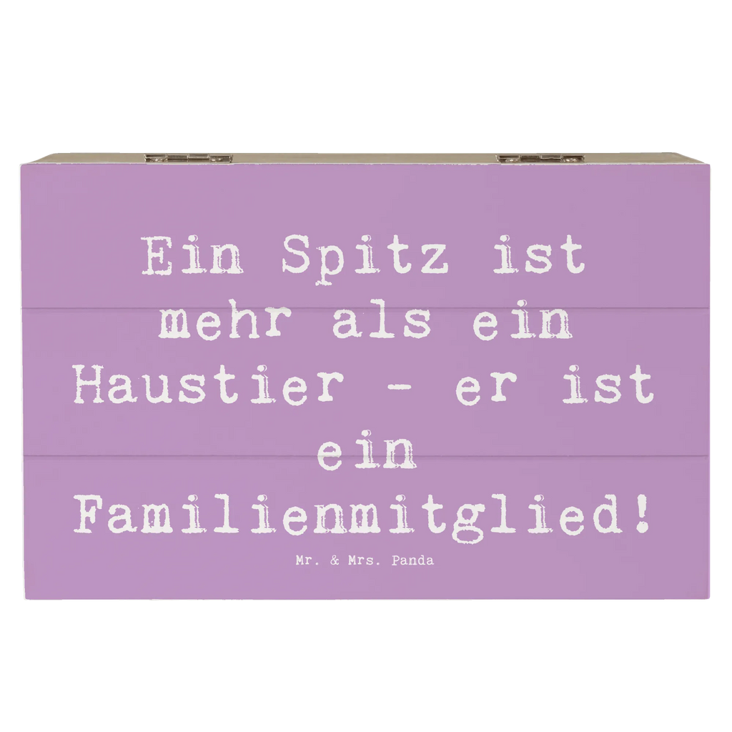 Holzkiste Spruch Spitz Familienmitglied Holzkiste, Kiste, Schatzkiste, Truhe, Schatulle, XXL, Erinnerungsbox, Erinnerungskiste, Dekokiste, Aufbewahrungsbox, Geschenkbox, Geschenkdose, Hund, Hunderasse, Rassehund, Hundebesitzer, Geschenk, Tierfreund, Schenken, Welpe