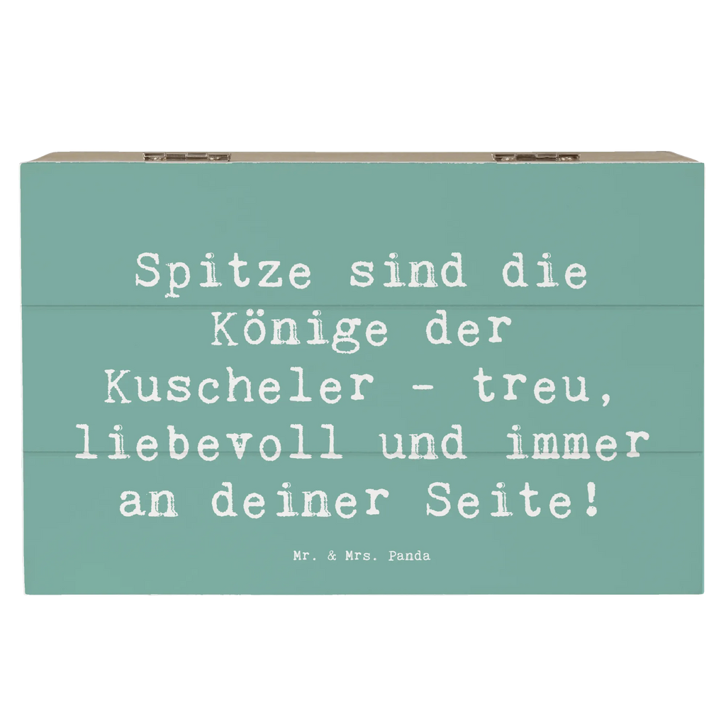 Holzkiste Spruch Spitz König Holzkiste, Kiste, Schatzkiste, Truhe, Schatulle, XXL, Erinnerungsbox, Erinnerungskiste, Dekokiste, Aufbewahrungsbox, Geschenkbox, Geschenkdose, Hund, Hunderasse, Rassehund, Hundebesitzer, Geschenk, Tierfreund, Schenken, Welpe