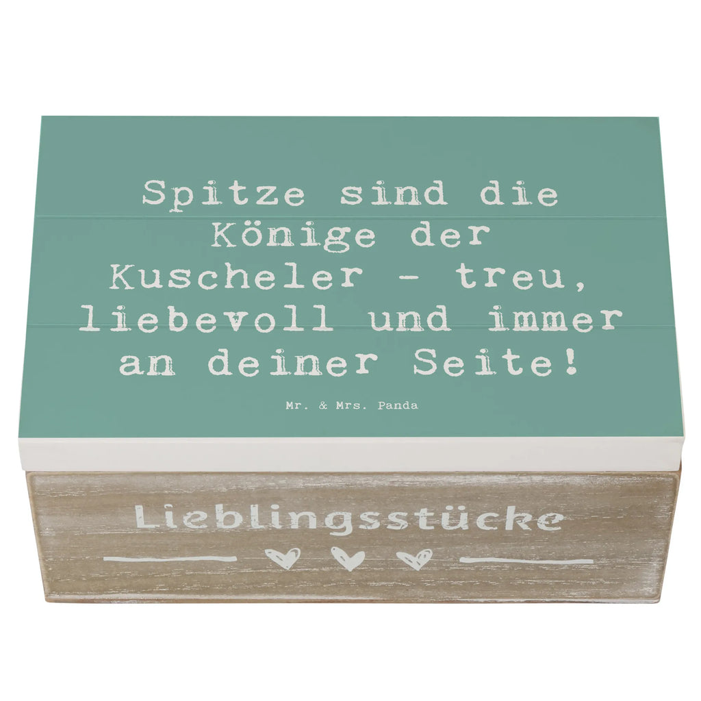 Holzkiste Spruch Spitz König Holzkiste, Kiste, Schatzkiste, Truhe, Schatulle, XXL, Erinnerungsbox, Erinnerungskiste, Dekokiste, Aufbewahrungsbox, Geschenkbox, Geschenkdose, Hund, Hunderasse, Rassehund, Hundebesitzer, Geschenk, Tierfreund, Schenken, Welpe