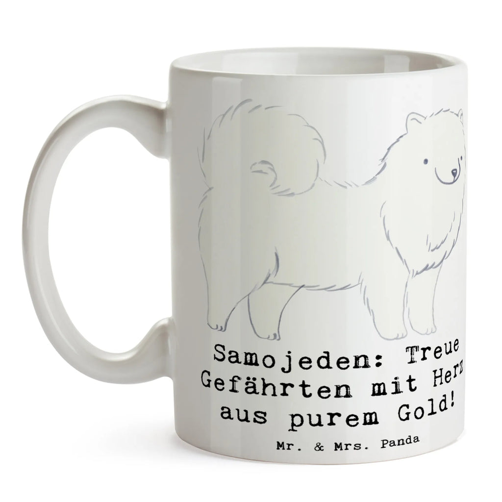 Tasse Samojede Herz Tasse, Kaffeetasse, Teetasse, Becher, Kaffeebecher, Teebecher, Keramiktasse, Porzellantasse, Büro Tasse, Geschenk Tasse, Tasse Sprüche, Tasse Motive, Kaffeetassen, Tasse bedrucken, Designer Tasse, Cappuccino Tassen, Schöne Teetassen, Hund, Hunderasse, Rassehund, Hundebesitzer, Geschenk, Tierfreund, Schenken, Welpe