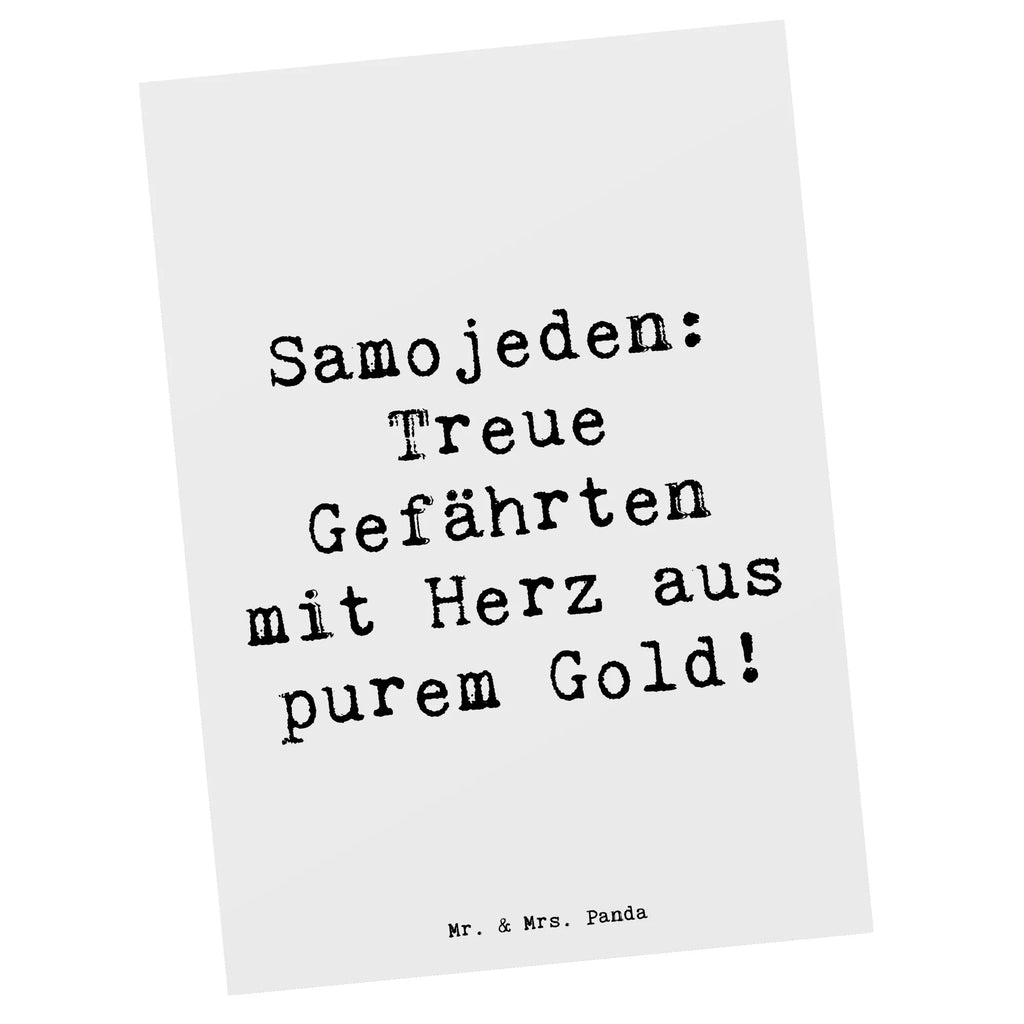 Postkarte Spruch Samojede Herz Postkarte, Karte, Geschenkkarte, Grußkarte, Einladung, Ansichtskarte, Geburtstagskarte, Einladungskarte, Dankeskarte, Ansichtskarten, Einladung Geburtstag, Einladungskarten Geburtstag, Hund, Hunderasse, Rassehund, Hundebesitzer, Geschenk, Tierfreund, Schenken, Welpe