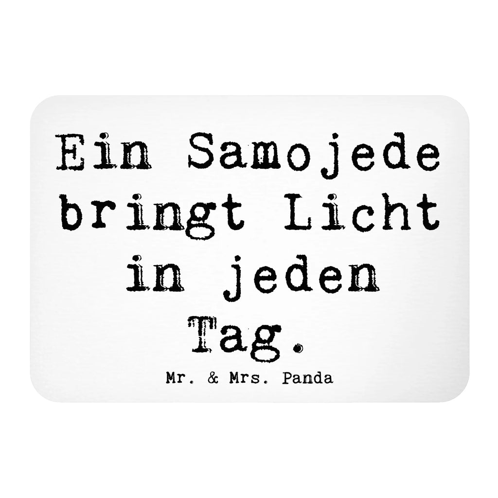 Magnet Spruch Samojede Licht Kühlschrankmagnet, Pinnwandmagnet, Souvenir Magnet, Motivmagnete, Dekomagnet, Whiteboard Magnet, Notiz Magnet, Kühlschrank Dekoration, Hund, Hunderasse, Rassehund, Hundebesitzer, Geschenk, Tierfreund, Schenken, Welpe