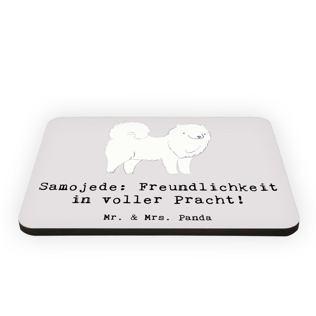 Magnet Samojede Freundlichkeit Kühlschrankmagnet, Pinnwandmagnet, Souvenir Magnet, Motivmagnete, Dekomagnet, Whiteboard Magnet, Notiz Magnet, Kühlschrank Dekoration, Hund, Hunderasse, Rassehund, Hundebesitzer, Geschenk, Tierfreund, Schenken, Welpe