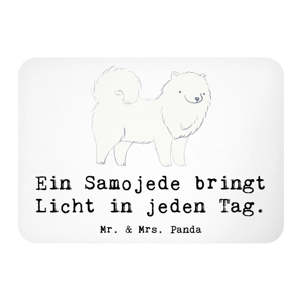 Magnet Samojede Licht Kühlschrankmagnet, Pinnwandmagnet, Souvenir Magnet, Motivmagnete, Dekomagnet, Whiteboard Magnet, Notiz Magnet, Kühlschrank Dekoration, Hund, Hunderasse, Rassehund, Hundebesitzer, Geschenk, Tierfreund, Schenken, Welpe