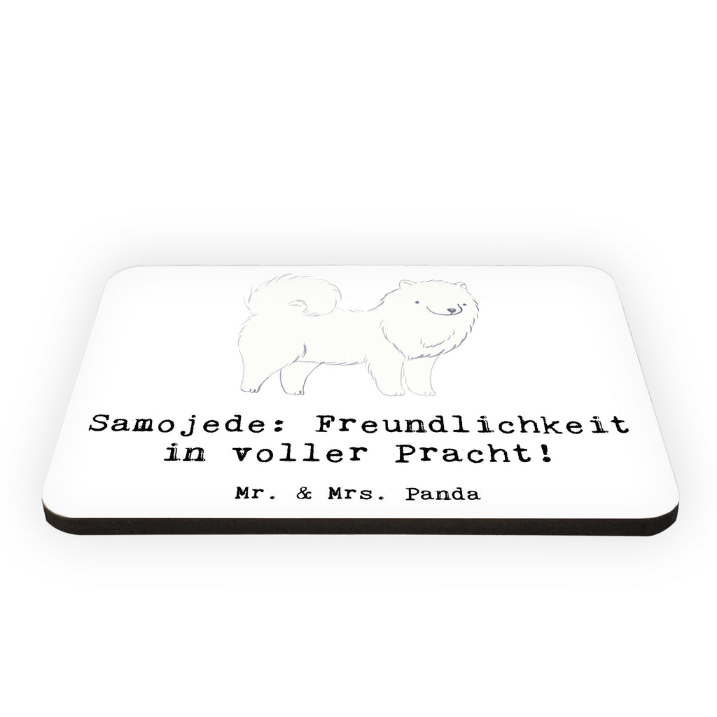 Magnet Samojede Freundlichkeit Kühlschrankmagnet, Pinnwandmagnet, Souvenir Magnet, Motivmagnete, Dekomagnet, Whiteboard Magnet, Notiz Magnet, Kühlschrank Dekoration, Hund, Hunderasse, Rassehund, Hundebesitzer, Geschenk, Tierfreund, Schenken, Welpe