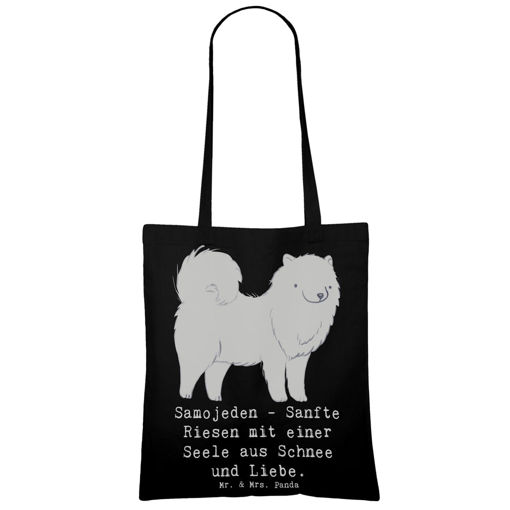 Tragetasche Samojede Liebe Beuteltasche, Beutel, Einkaufstasche, Jutebeutel, Stoffbeutel, Tasche, Shopper, Umhängetasche, Strandtasche, Schultertasche, Stofftasche, Tragetasche, Badetasche, Jutetasche, Einkaufstüte, Laptoptasche, Hund, Hunderasse, Rassehund, Hundebesitzer, Geschenk, Tierfreund, Schenken, Welpe