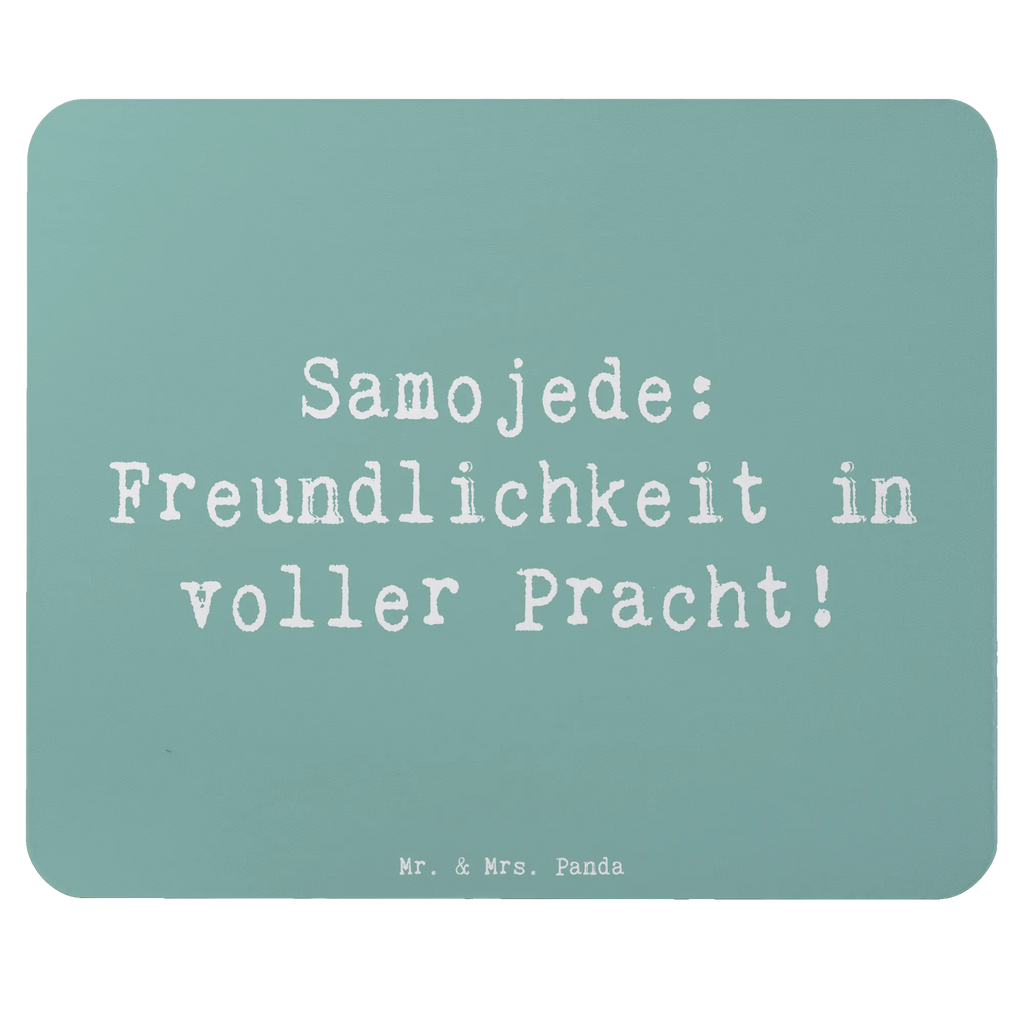 Mauspad Spruch Samojede Freundlichkeit Mousepad, Computer zubehör, Büroausstattung, PC Zubehör, Arbeitszimmer, Mauspad, Einzigartiges Mauspad, Designer Mauspad, Mausunterlage, Mauspad Büro, Hund, Hunderasse, Rassehund, Hundebesitzer, Geschenk, Tierfreund, Schenken, Welpe