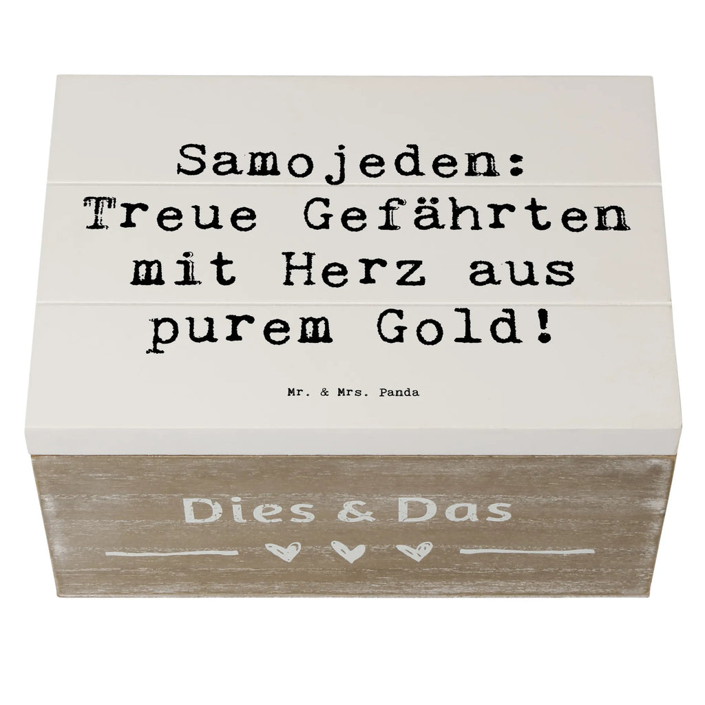 Holzkiste Spruch Samojede Herz Holzkiste, Kiste, Schatzkiste, Truhe, Schatulle, XXL, Erinnerungsbox, Erinnerungskiste, Dekokiste, Aufbewahrungsbox, Geschenkbox, Geschenkdose, Hund, Hunderasse, Rassehund, Hundebesitzer, Geschenk, Tierfreund, Schenken, Welpe