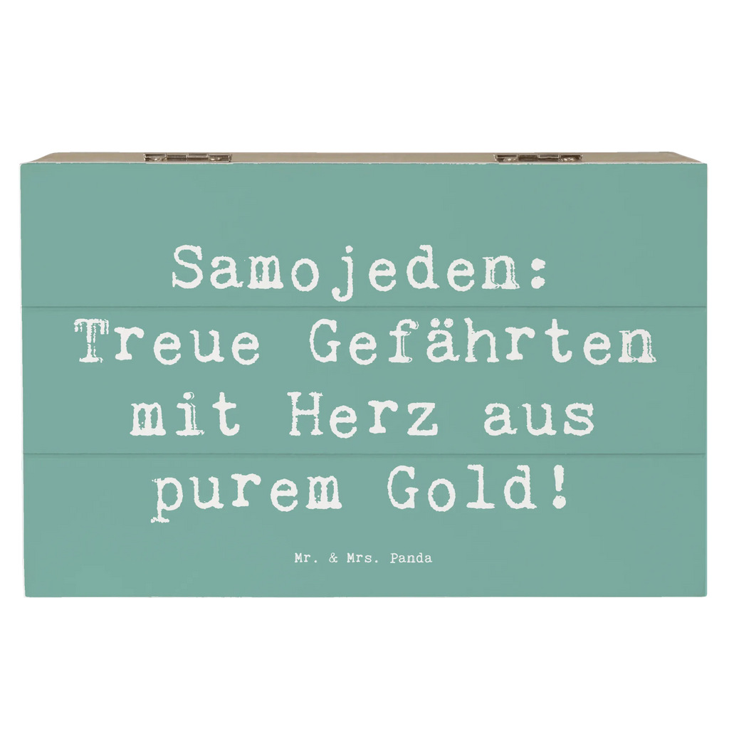 Holzkiste Spruch Samojede Herz Holzkiste, Kiste, Schatzkiste, Truhe, Schatulle, XXL, Erinnerungsbox, Erinnerungskiste, Dekokiste, Aufbewahrungsbox, Geschenkbox, Geschenkdose, Hund, Hunderasse, Rassehund, Hundebesitzer, Geschenk, Tierfreund, Schenken, Welpe