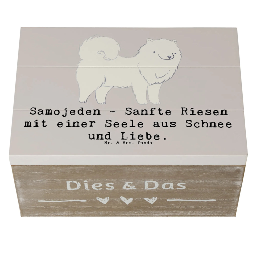 Holzkiste Samojede Liebe Holzkiste, Kiste, Schatzkiste, Truhe, Schatulle, XXL, Erinnerungsbox, Erinnerungskiste, Dekokiste, Aufbewahrungsbox, Geschenkbox, Geschenkdose, Hund, Hunderasse, Rassehund, Hundebesitzer, Geschenk, Tierfreund, Schenken, Welpe