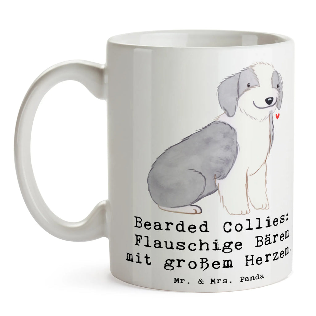 Tasse Bearded Collie Bärenherz Tasse, Kaffeetasse, Teetasse, Becher, Kaffeebecher, Teebecher, Keramiktasse, Porzellantasse, Büro Tasse, Geschenk Tasse, Tasse Sprüche, Tasse Motive, Kaffeetassen, Tasse bedrucken, Designer Tasse, Cappuccino Tassen, Schöne Teetassen, Hund, Hunderasse, Rassehund, Hundebesitzer, Geschenk, Tierfreund, Schenken, Welpe