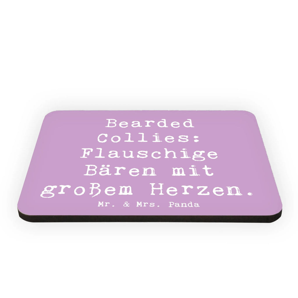 Magnet Spruch Bearded Collie Bärenherz Kühlschrankmagnet, Pinnwandmagnet, Souvenir Magnet, Motivmagnete, Dekomagnet, Whiteboard Magnet, Notiz Magnet, Kühlschrank Dekoration, Hund, Hunderasse, Rassehund, Hundebesitzer, Geschenk, Tierfreund, Schenken, Welpe