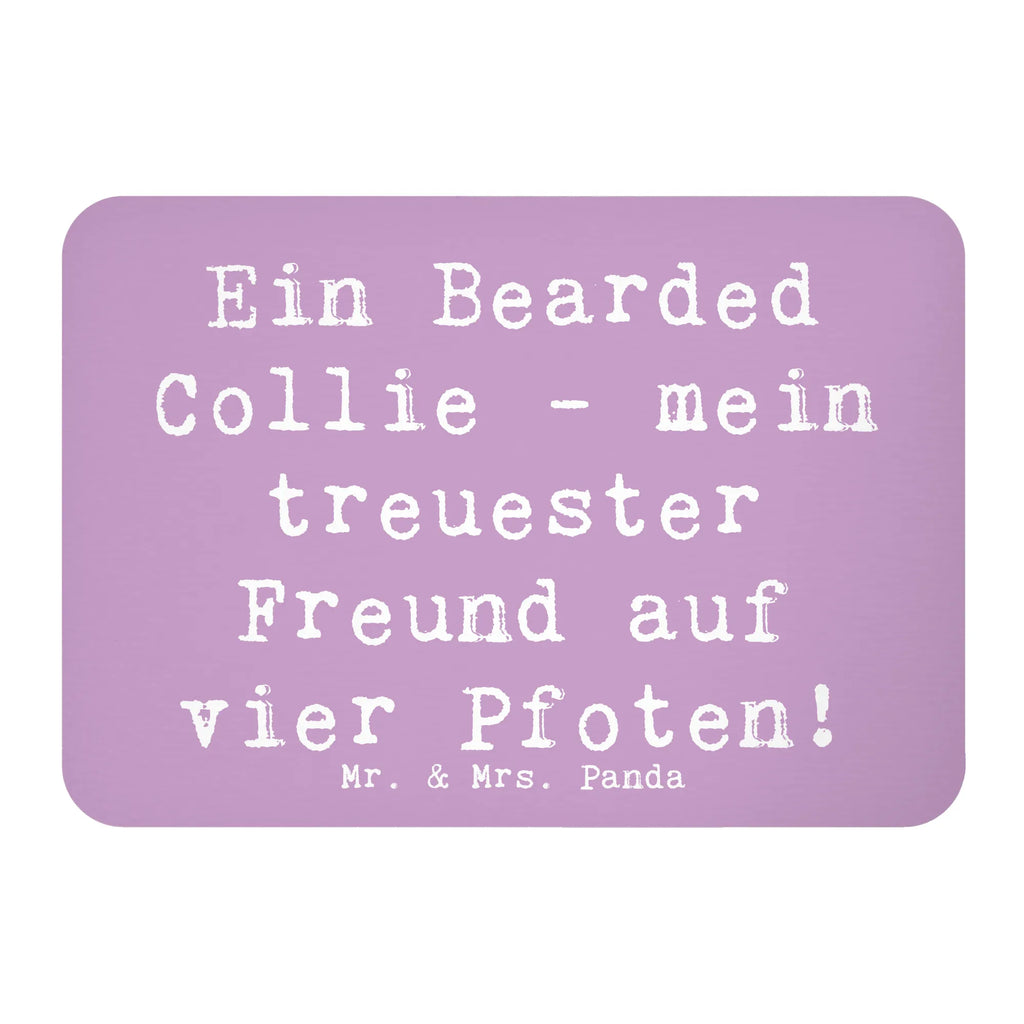 Magnet Spruch Bearded Collie Freund Kühlschrankmagnet, Pinnwandmagnet, Souvenir Magnet, Motivmagnete, Dekomagnet, Whiteboard Magnet, Notiz Magnet, Kühlschrank Dekoration, Hund, Hunderasse, Rassehund, Hundebesitzer, Geschenk, Tierfreund, Schenken, Welpe