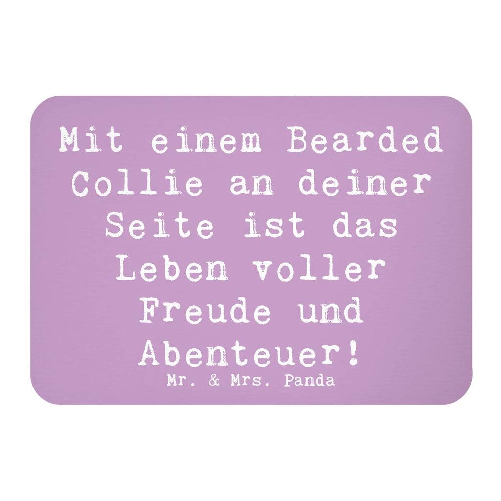 Magnet Spruch Bearded Collie Freund Kühlschrankmagnet, Pinnwandmagnet, Souvenir Magnet, Motivmagnete, Dekomagnet, Whiteboard Magnet, Notiz Magnet, Kühlschrank Dekoration, Hund, Hunderasse, Rassehund, Hundebesitzer, Geschenk, Tierfreund, Schenken, Welpe