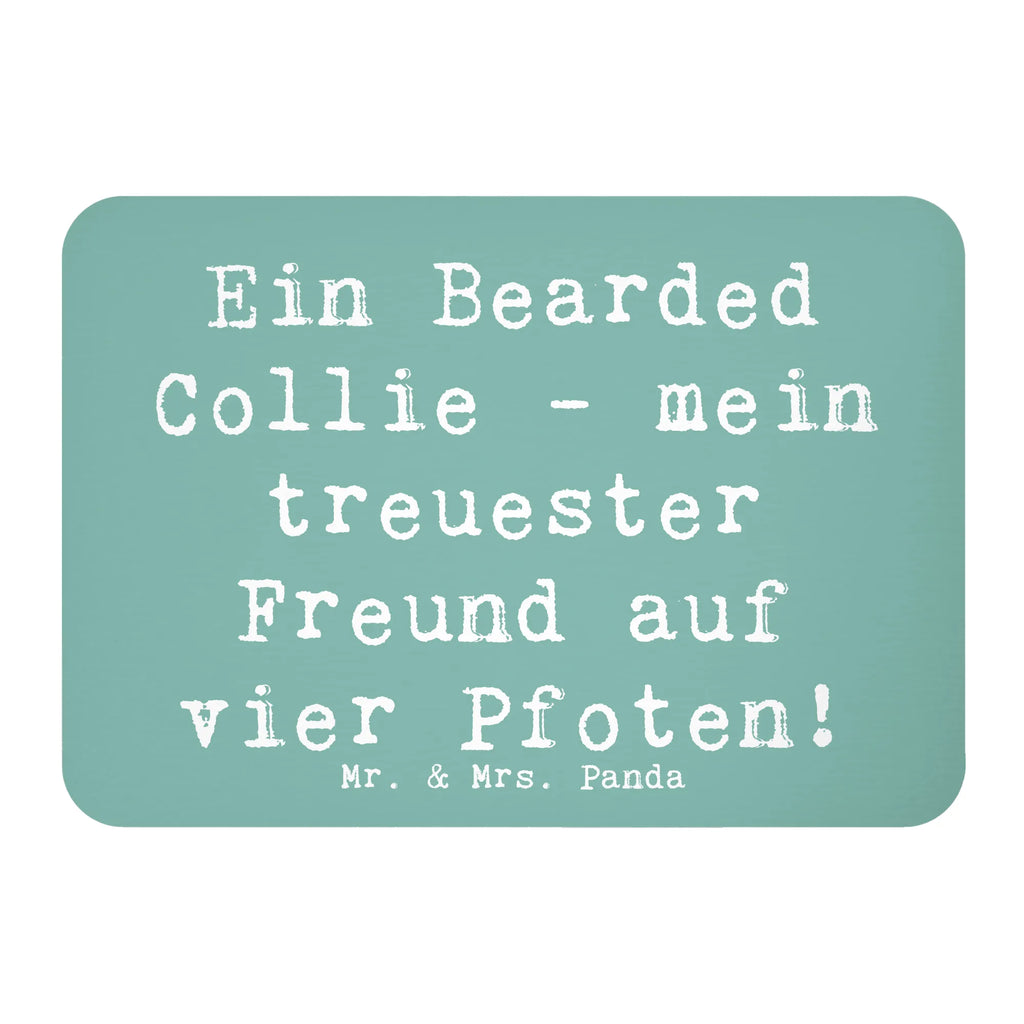 Magnet Spruch Bearded Collie Freund Kühlschrankmagnet, Pinnwandmagnet, Souvenir Magnet, Motivmagnete, Dekomagnet, Whiteboard Magnet, Notiz Magnet, Kühlschrank Dekoration, Hund, Hunderasse, Rassehund, Hundebesitzer, Geschenk, Tierfreund, Schenken, Welpe