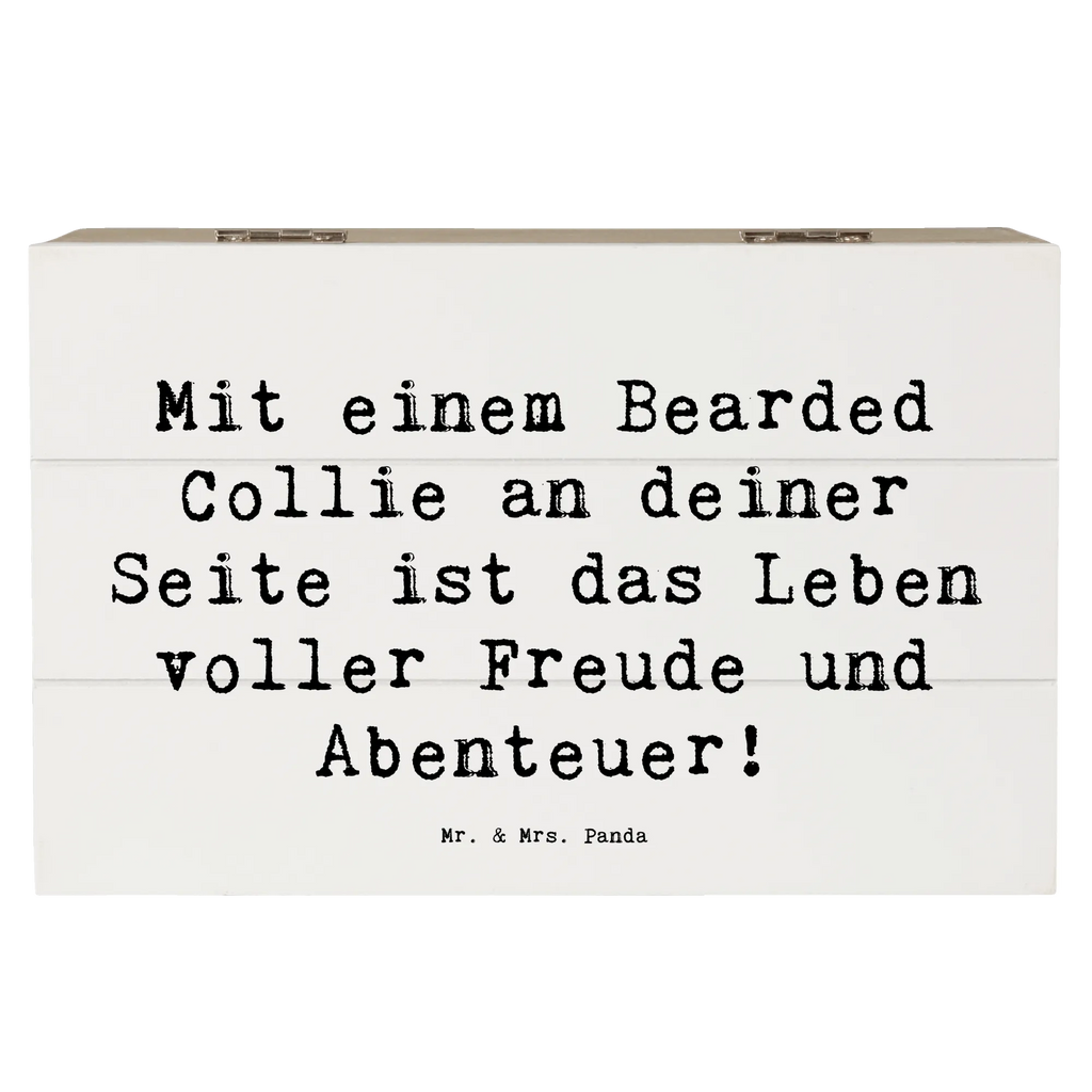 Holzkiste Spruch Bearded Collie Freund Holzkiste, Kiste, Schatzkiste, Truhe, Schatulle, XXL, Erinnerungsbox, Erinnerungskiste, Dekokiste, Aufbewahrungsbox, Geschenkbox, Geschenkdose, Hund, Hunderasse, Rassehund, Hundebesitzer, Geschenk, Tierfreund, Schenken, Welpe