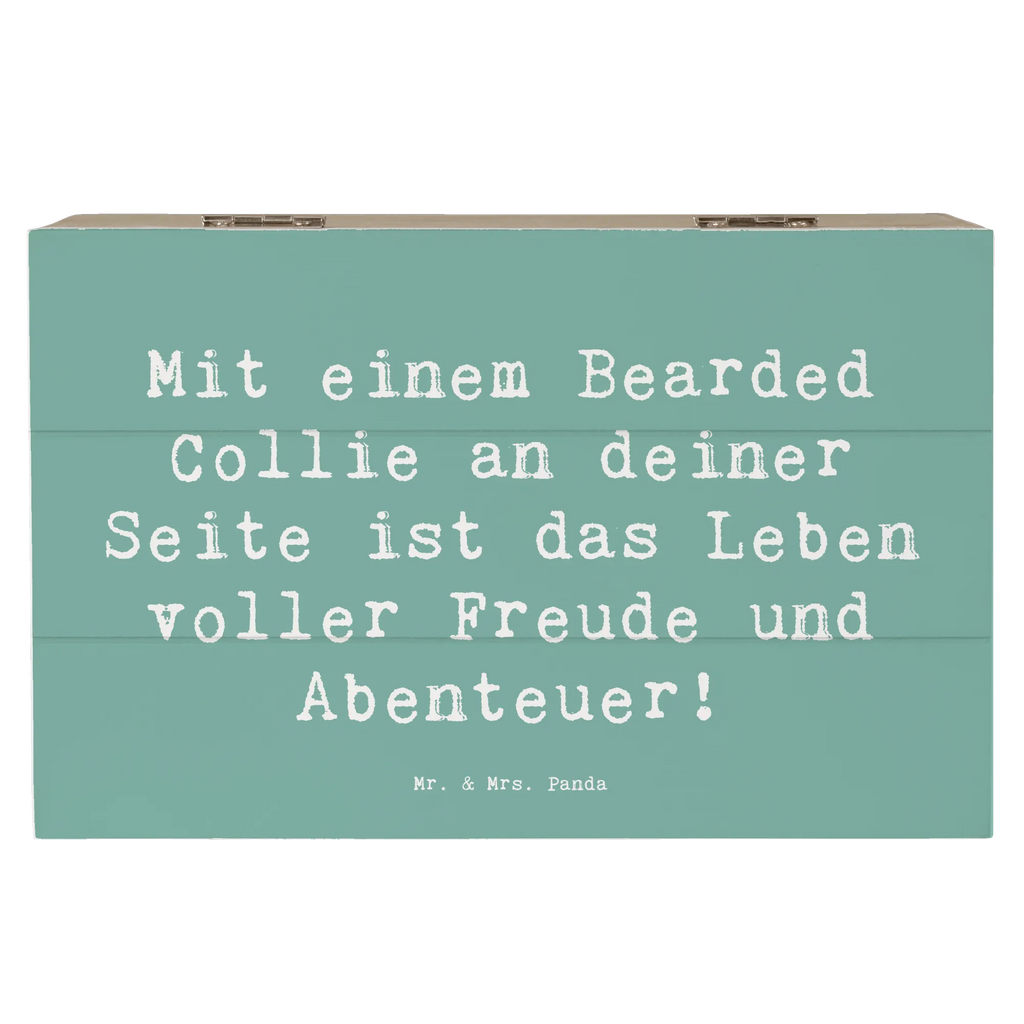 Holzkiste Spruch Bearded Collie Freund Holzkiste, Kiste, Schatzkiste, Truhe, Schatulle, XXL, Erinnerungsbox, Erinnerungskiste, Dekokiste, Aufbewahrungsbox, Geschenkbox, Geschenkdose, Hund, Hunderasse, Rassehund, Hundebesitzer, Geschenk, Tierfreund, Schenken, Welpe