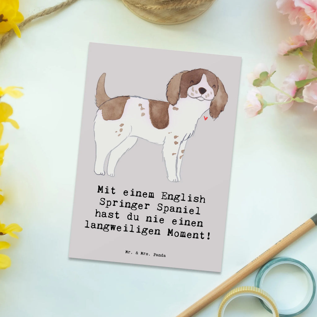 Postkarte English Springer Spaniel Spaß Postkarte, Karte, Geschenkkarte, Grußkarte, Einladung, Ansichtskarte, Geburtstagskarte, Einladungskarte, Dankeskarte, Ansichtskarten, Einladung Geburtstag, Einladungskarten Geburtstag, Hund, Hunderasse, Rassehund, Hundebesitzer, Geschenk, Tierfreund, Schenken, Welpe