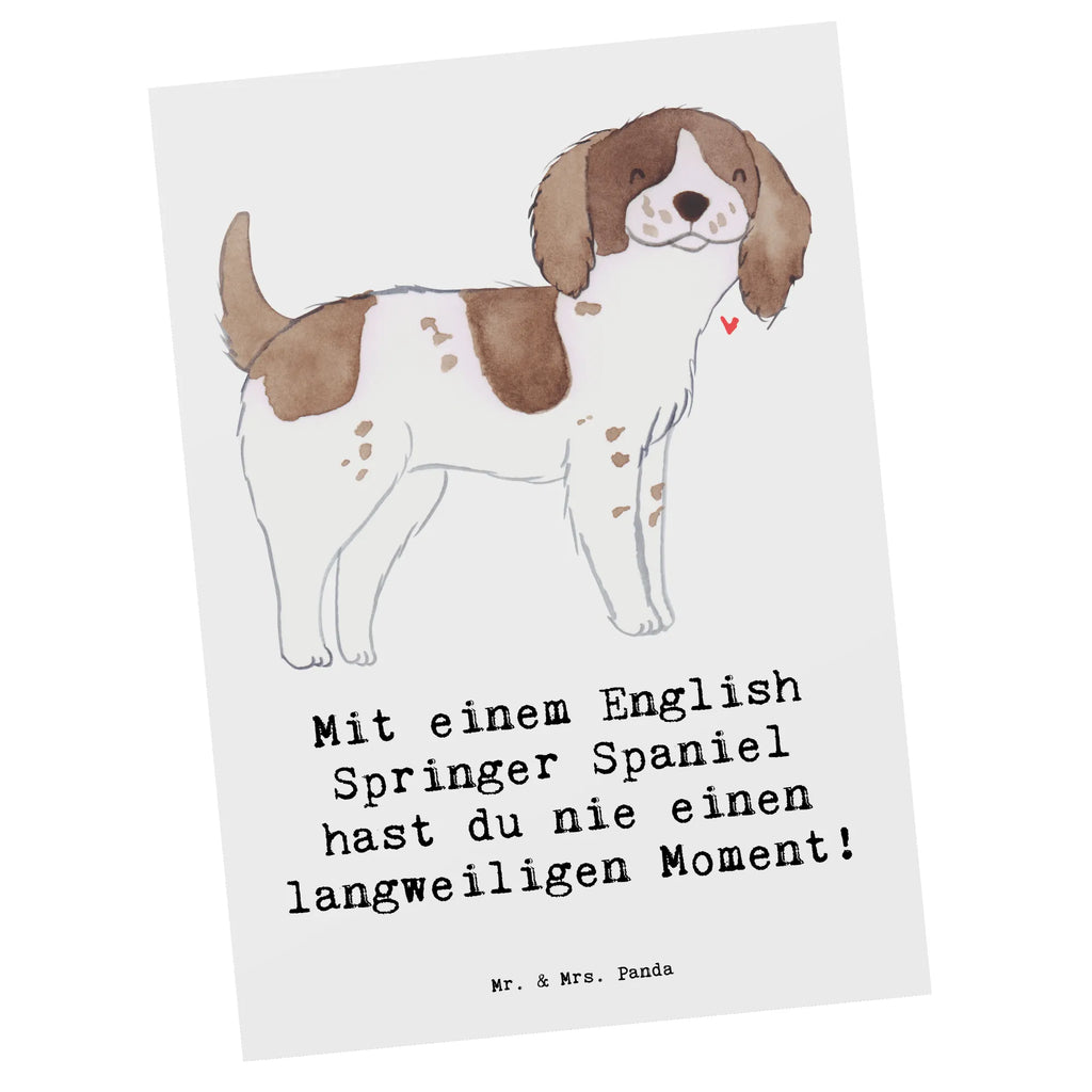 Postkarte English Springer Spaniel Spaß Postkarte, Karte, Geschenkkarte, Grußkarte, Einladung, Ansichtskarte, Geburtstagskarte, Einladungskarte, Dankeskarte, Ansichtskarten, Einladung Geburtstag, Einladungskarten Geburtstag, Hund, Hunderasse, Rassehund, Hundebesitzer, Geschenk, Tierfreund, Schenken, Welpe