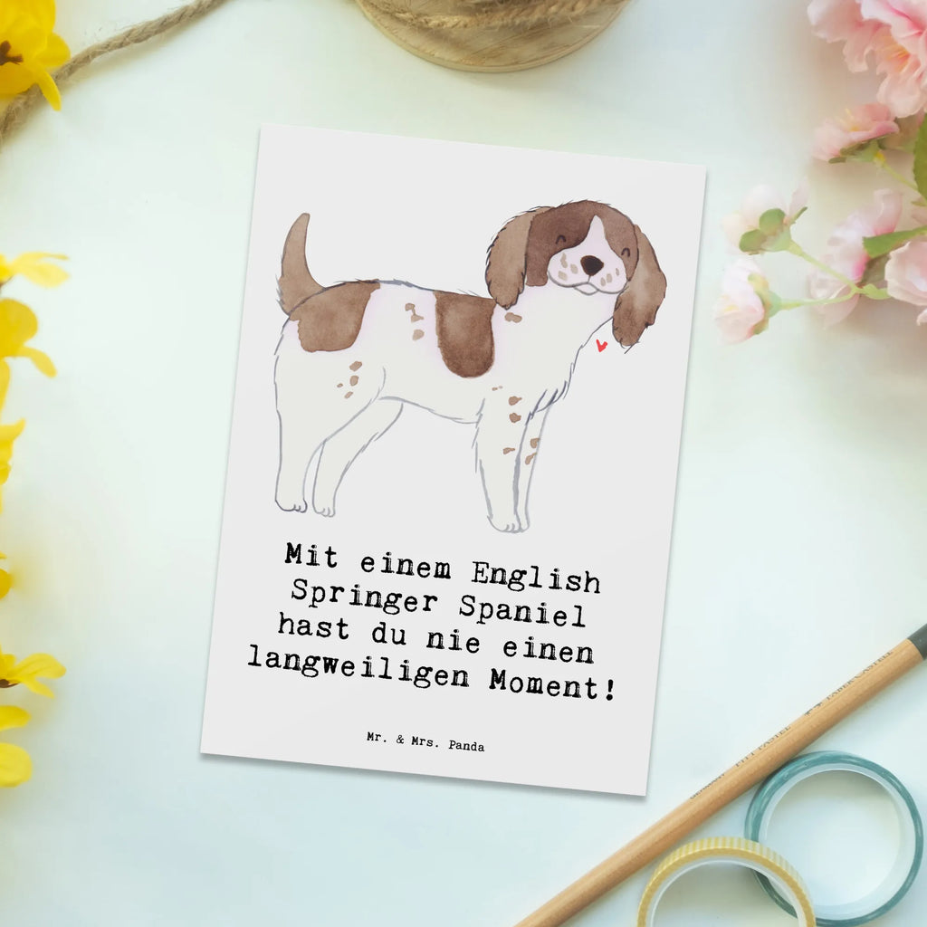 Postkarte English Springer Spaniel Spaß Postkarte, Karte, Geschenkkarte, Grußkarte, Einladung, Ansichtskarte, Geburtstagskarte, Einladungskarte, Dankeskarte, Ansichtskarten, Einladung Geburtstag, Einladungskarten Geburtstag, Hund, Hunderasse, Rassehund, Hundebesitzer, Geschenk, Tierfreund, Schenken, Welpe