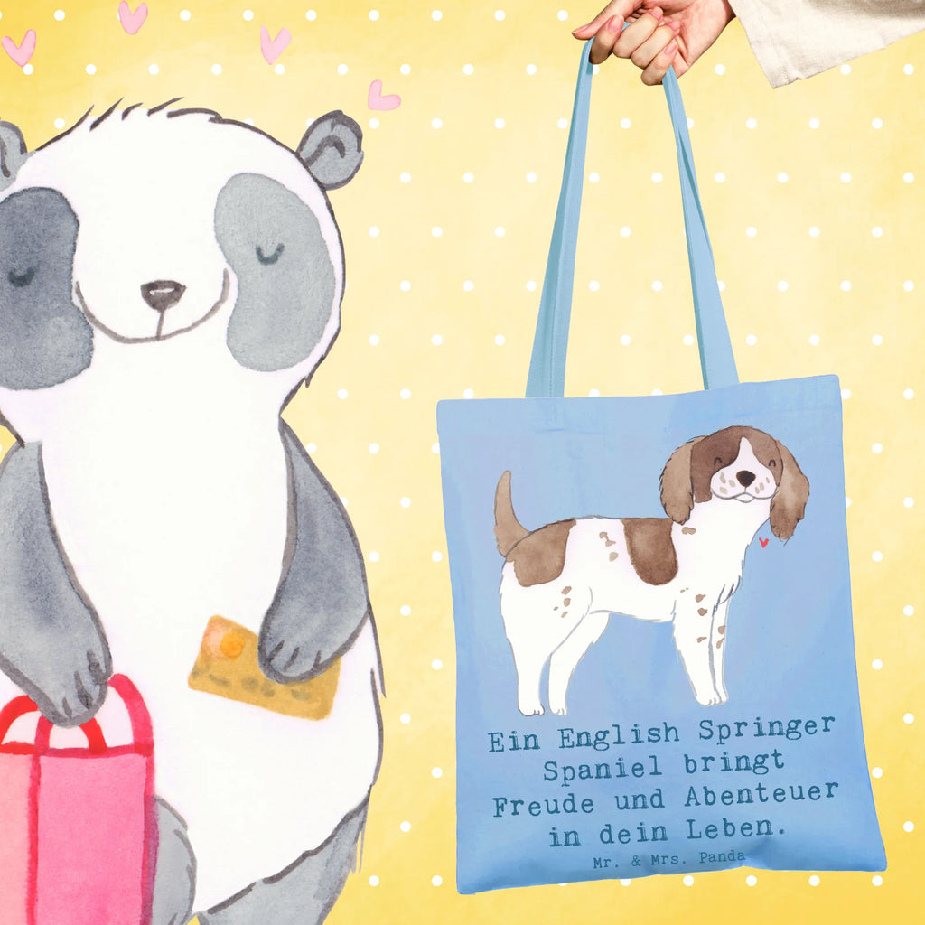 Tragetasche English Springer Spaniel Freude Beuteltasche, Beutel, Einkaufstasche, Jutebeutel, Stoffbeutel, Tasche, Shopper, Umhängetasche, Strandtasche, Schultertasche, Stofftasche, Tragetasche, Badetasche, Jutetasche, Einkaufstüte, Laptoptasche, Hund, Hunderasse, Rassehund, Hundebesitzer, Geschenk, Tierfreund, Schenken, Welpe