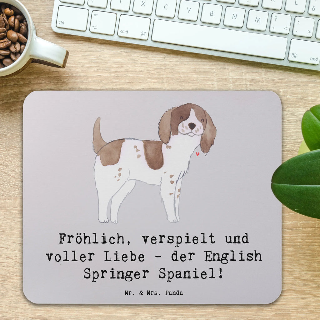 Mauspad English Springer Spaniel Freude Mousepad, Computer zubehör, Büroausstattung, PC Zubehör, Arbeitszimmer, Mauspad, Einzigartiges Mauspad, Designer Mauspad, Mausunterlage, Mauspad Büro, Hund, Hunderasse, Rassehund, Hundebesitzer, Geschenk, Tierfreund, Schenken, Welpe