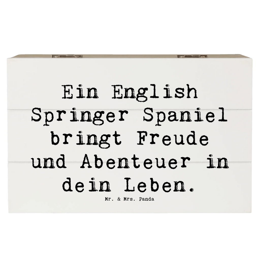 Holzkiste Spruch English Springer Spaniel Freude Holzkiste, Kiste, Schatzkiste, Truhe, Schatulle, XXL, Erinnerungsbox, Erinnerungskiste, Dekokiste, Aufbewahrungsbox, Geschenkbox, Geschenkdose, Hund, Hunderasse, Rassehund, Hundebesitzer, Geschenk, Tierfreund, Schenken, Welpe