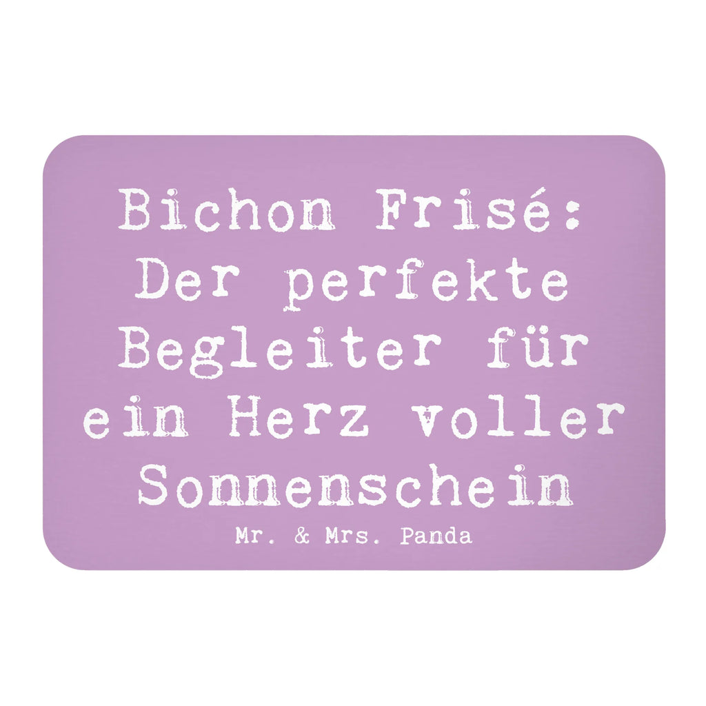 Magnet Spruch Bichon Frisé Freude Kühlschrankmagnet, Pinnwandmagnet, Souvenir Magnet, Motivmagnete, Dekomagnet, Whiteboard Magnet, Notiz Magnet, Kühlschrank Dekoration, Hund, Hunderasse, Rassehund, Hundebesitzer, Geschenk, Tierfreund, Schenken, Welpe